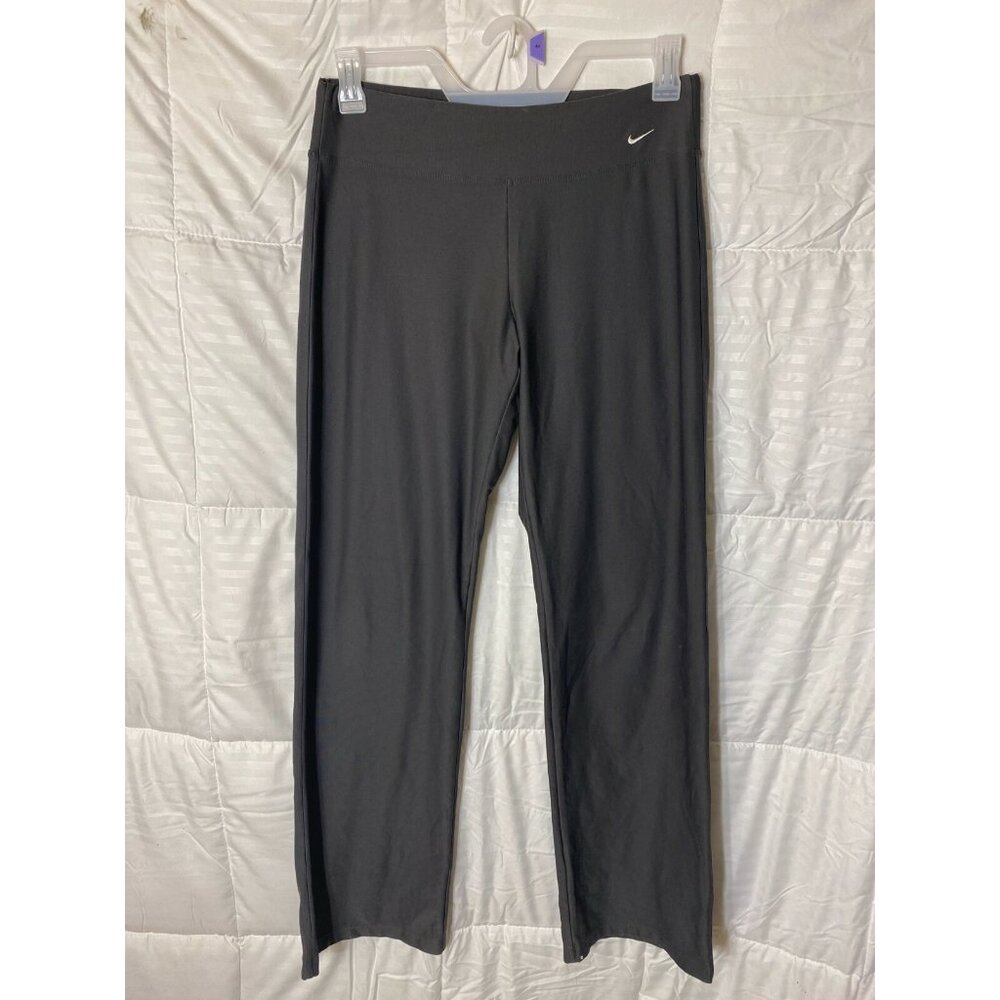 Nike Track Yoga Pants Women's Gray Medium Gym workout Sporty Casual Normcore